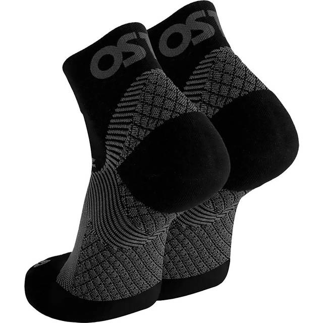 Os1st Fs4 Crew Kompressionsstrumpor Löparstrumpor Black - 47-50