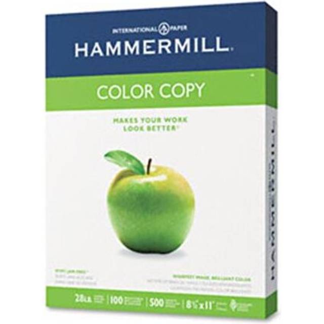 Hammermill  Color Copy/Laser Paper  Photo White  100 Brightness  28lb  Letter  500 Sheets