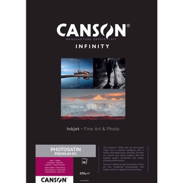 Canson PhotoSatin Premium RC 270 A3 - 25 Sheets