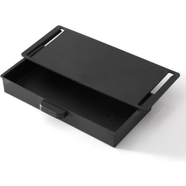 Under-desk Drawer Storage Box Hanging Self-adhesive Office Desktop Finishing