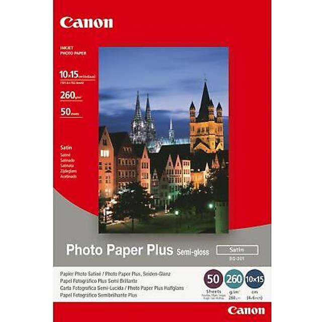 Canonsg2014x6 Original Original 1686b015-100x150mm 50 Sheets Semi-gloss Photo Pa