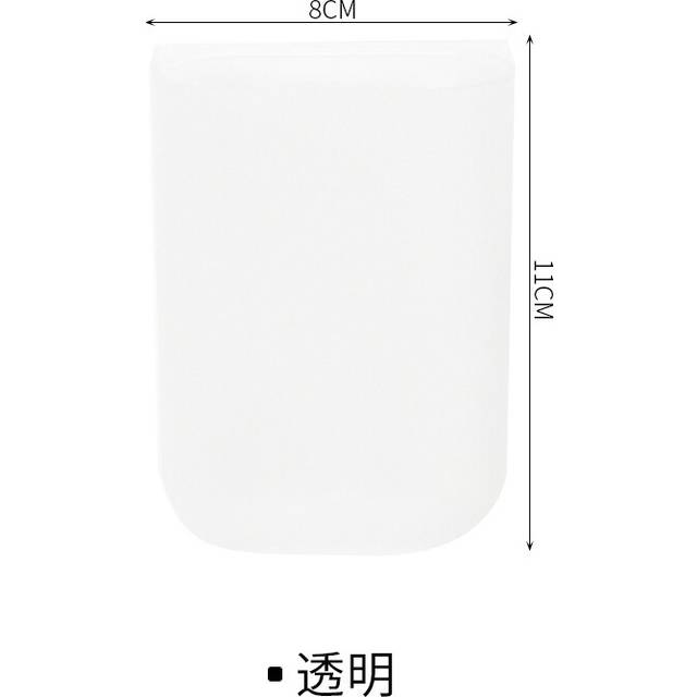 (Clear) Stationery Bucket Student Desk Side Paste Pen Holder Office Desk Surface