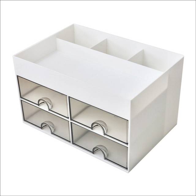 Multifunctional Desk Organizer, Desk Organizer with 4 Drawers