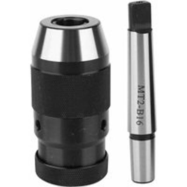 Cyslmuk - Heavy Duty Drill Chuck, cnc Lathe Drill, B16 Chuck (Chuck + B16 Taper Chuck)