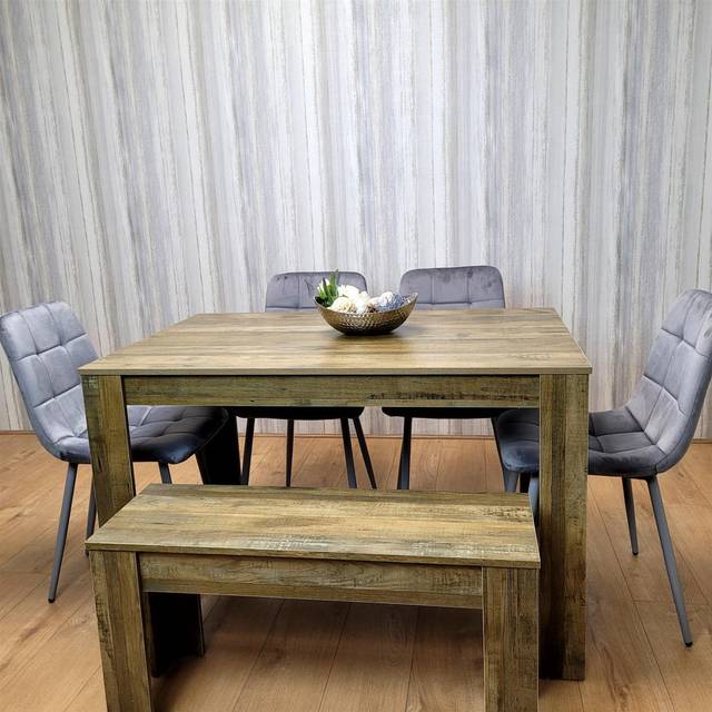 Martinsdale 6 - Person Dining Set - Brown (6)