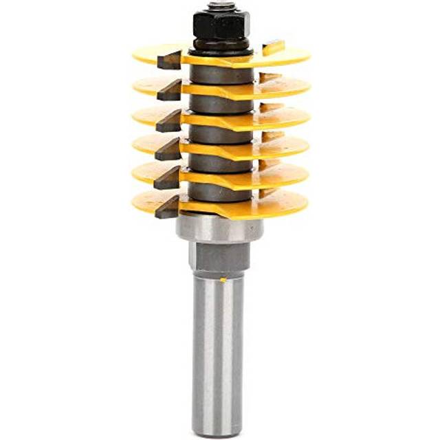 1/2 Inch Shank Finger Glue Joint Router Bit Wood Chisel Milling Cutter With Bearing For Woodworking Carpenter,Milling Cutter
