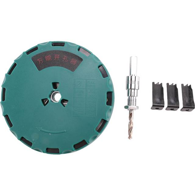 Adjustable Hole Saw Adjustable Punch Saw Tool Drill Hole Circular Size Tool for Wood Plastic Water Pipes