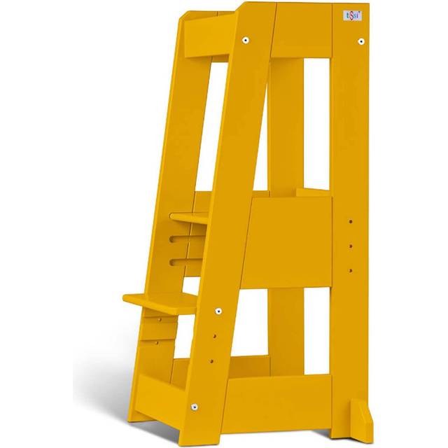 tiSsi Hjälpa Till Pall Beech, SUNFLOWER YELLOW