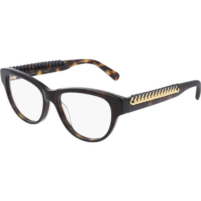 Stella McCartney Woman SC0221O 001 Optical frames outlet Acetate Havana  Squared