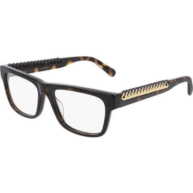 Stella McCartney Woman SC0222O 002 Optical frames outlet Acetate Havana  Squared