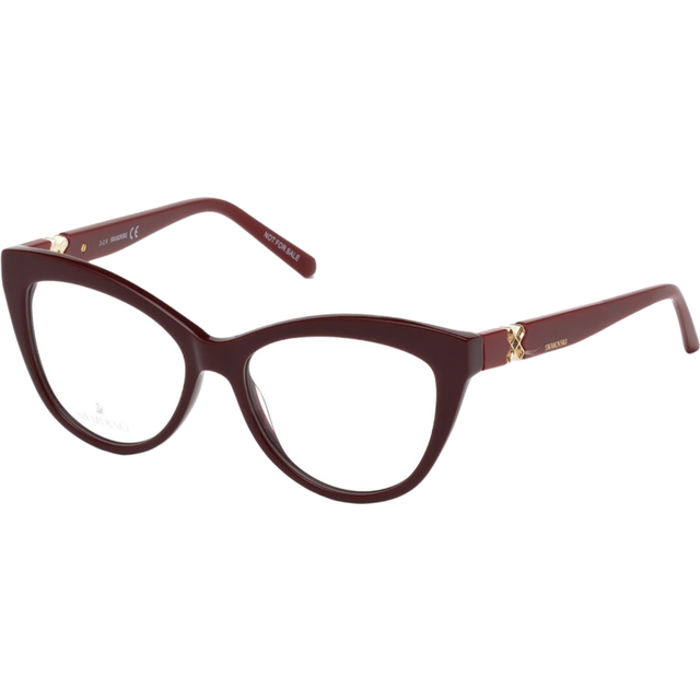 Swarovski Woman SK5226 069 Optical frames outlet Acetate Bordeaux  Cat Eye