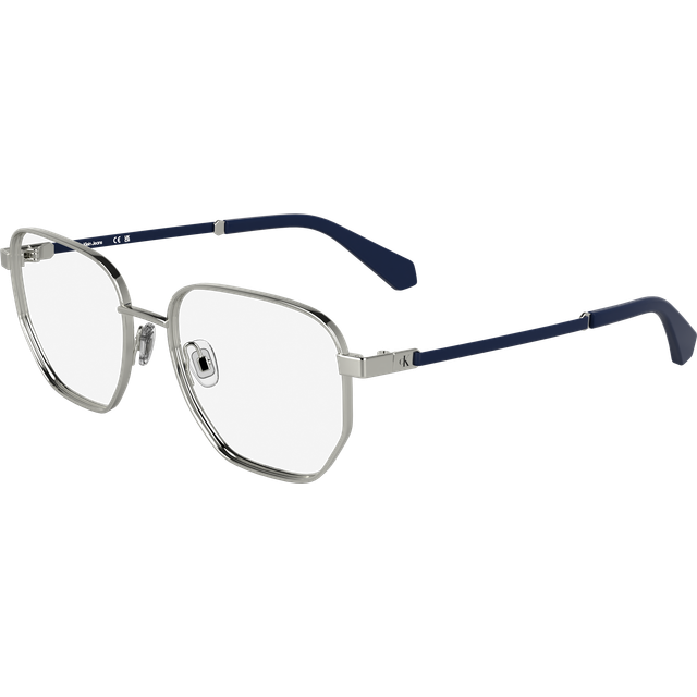Calvin Klein Unisex CKJ25203 040 Ramramar Metall Silver Fyrkantig Normal