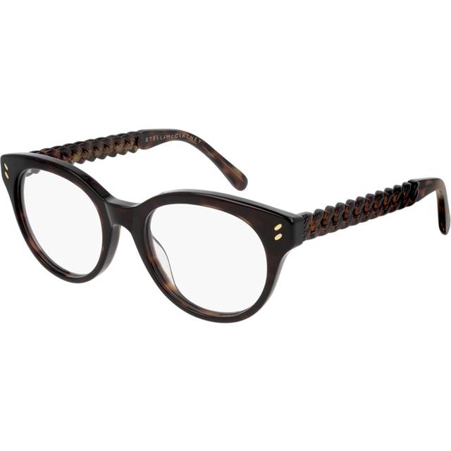 Stella McCartney Woman SC0245O 002 Outlet vision frames Acetate Havana  Round
