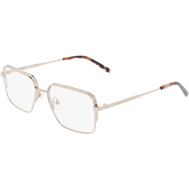 DKNY DK1036 740 Women's Eyeglasses Gold Size 53 (Frame Only) - Blue Light Block Available (53)