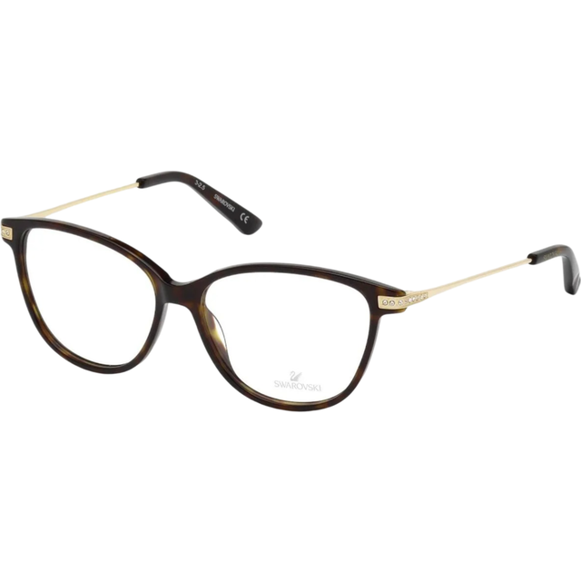 Swarovski Woman SK5181 052 Optical frames outlet Acetate Havana  Cat Eye