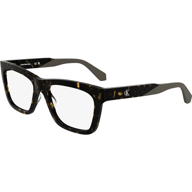 Calvin Klein Jeans CKJ25615 242 55 Sköldpaddemönstradeshell Glasögon (Endast Båge) Män