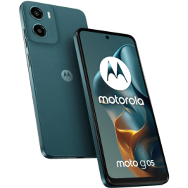 Lenovo moto g05 - Forest Green MediaTek Helio G81-processor 2,00 GHz , Android 15, 64 GB
