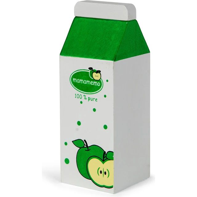 MaMaMeMo Legemad i Træ - Æblejuice i Karton Æble
