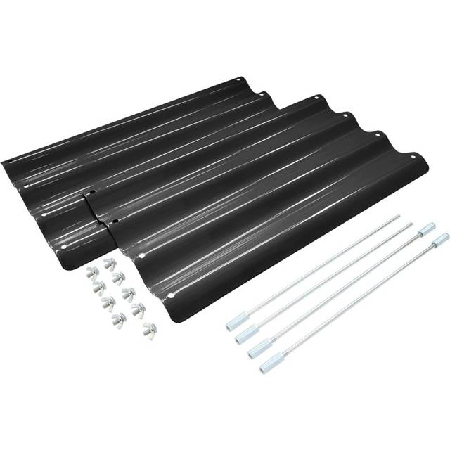 Galvanised Steel Raised Garden Bed Extension Set - 50cm - Anthracite