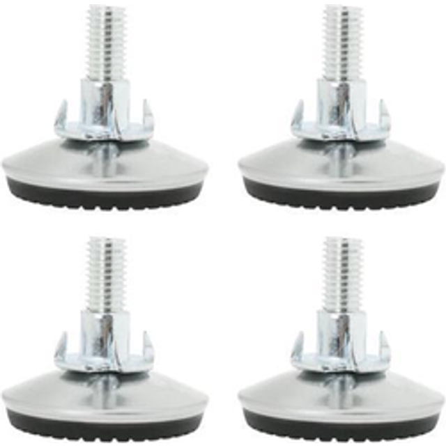 30 x 50mm furniture glide leveling feet leg floor protector with t-nut 4pcs