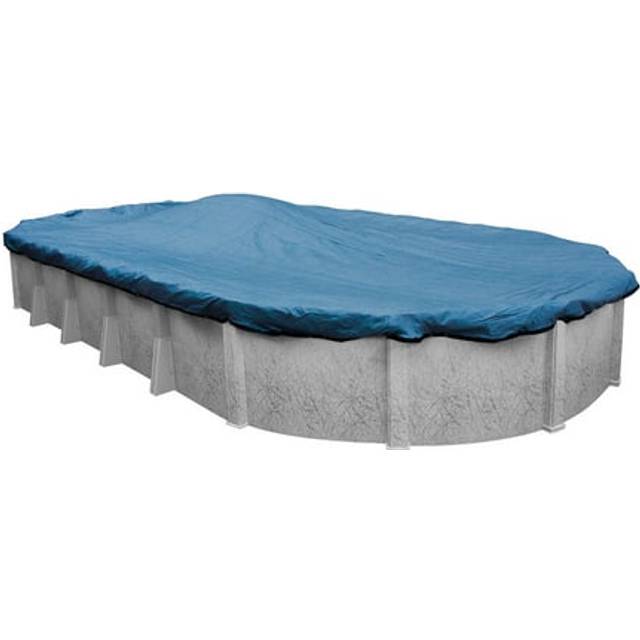 Robelle 541632-ROB Mesh Winter Oval Above-Ground Cover  16 x 32-ft. Pool  01 - Blue