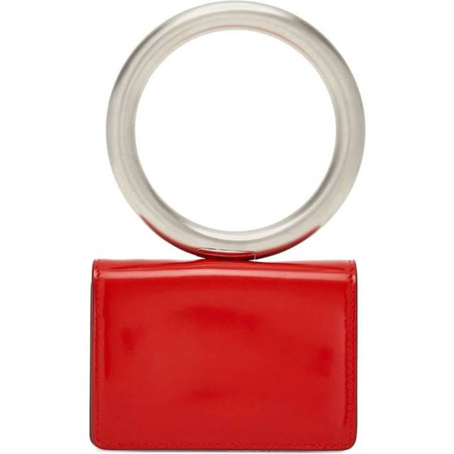 Ferragamo Micro Pouch Card Case - Red (Size 8 x 11 cm)