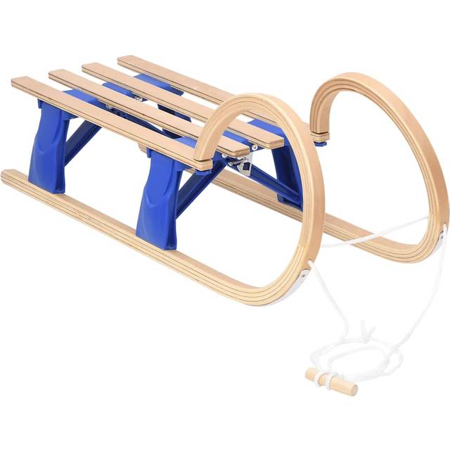 vidaXL Foldbar kælk krydsfiner 110cm - Kælke til børn test - Babyhelp.dk