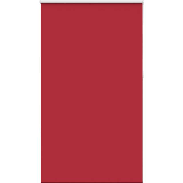 Rullgardin mörkläggningsröd 130x230 cm tyg bredd 126,6 cm