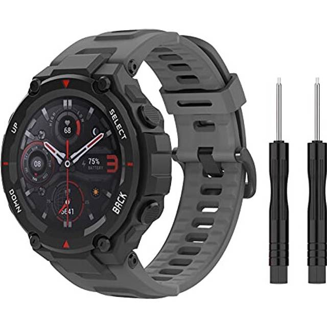MoKo Sport Strap Compatible with Huami Amazfit T-Rex/T-Rex Pro  Soft S