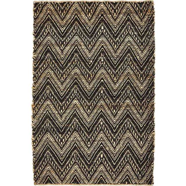 House Doctor - Hdmonta Matta 83x130 Cm / Natur - Svart