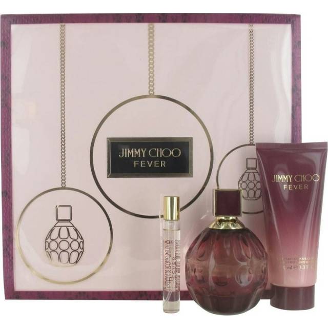 Jimmy Choo Fever Gift Set 100ml EDP + 100ml Body Lotion + 7.5ml EDP