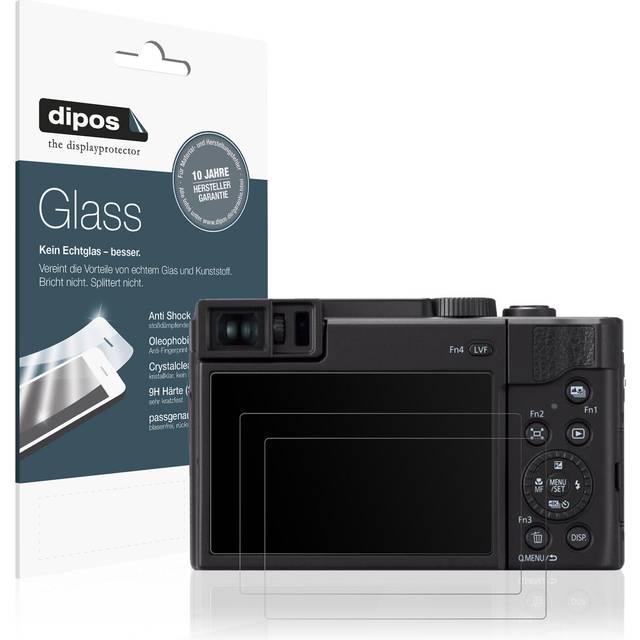 2x screen protector for canon eos r10 matte flexible glass 9h dipos