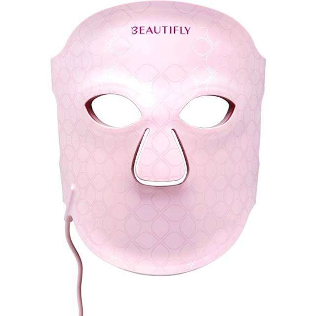 Beautifly Aura Glam PRO LED Light Therapy Collagen Mask Pink, Pink