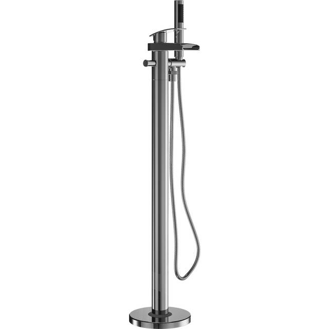 Chrome Freestanding Bath Shower Mixer Tap - Elina