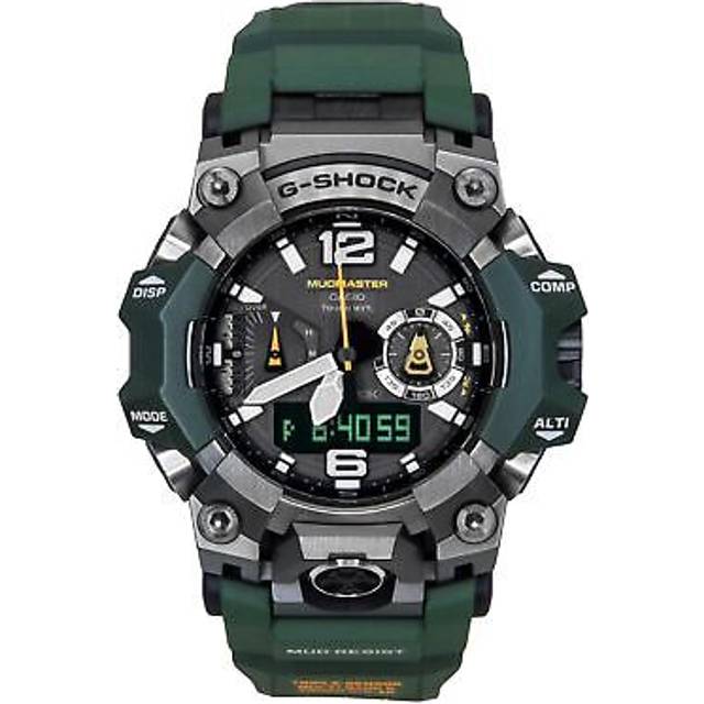 Casio G-Shock Master Of G-Land Mudmaster Analog Digital Smartphone Link Black Dial Solar GWG-B1000-3A 200M Men&#39;s Watch