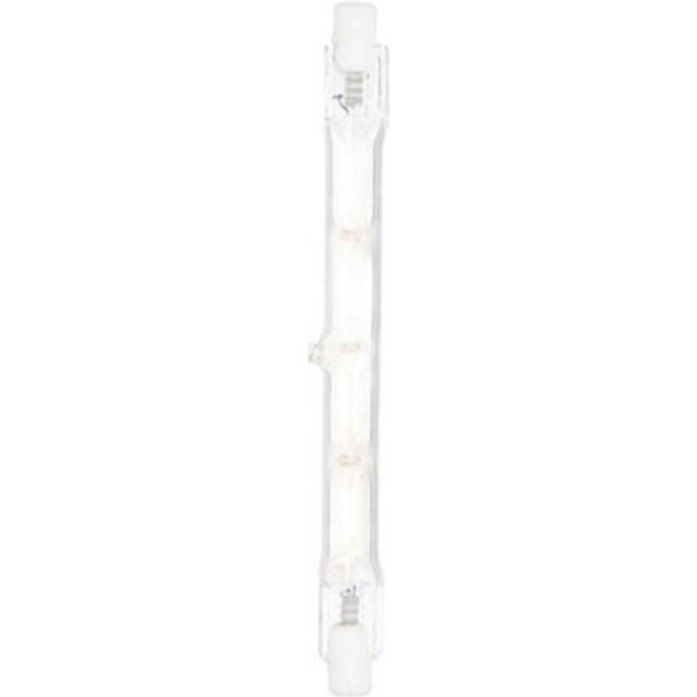 Clear glass 120w r7s tungsten 118mm light bulb dimmable warm white 2250lm 3000k