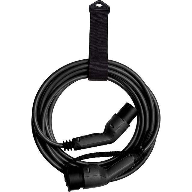 Laddkabel Defa Econnect Typ2 32A 22Kw 7,5M Svart