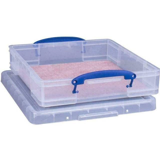Really Useful Box 7 Litre + Tray Clear, Clear