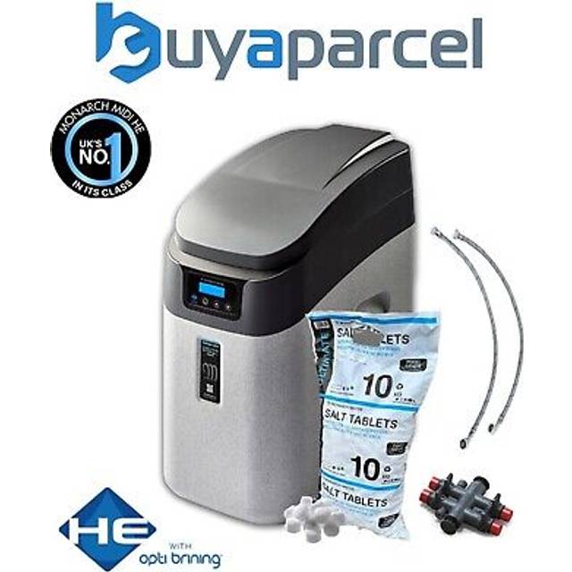 Monarch Water - Monarch Midi he FreeFlow Water Softener Ultimate Series - 15mm Hoses + 10kg Salt