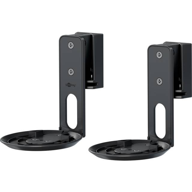 goobay Väggfäste för Sonos Era 100/högtalarvägghållare upp till 3 kg, vridbar och lutbar/vit/71982