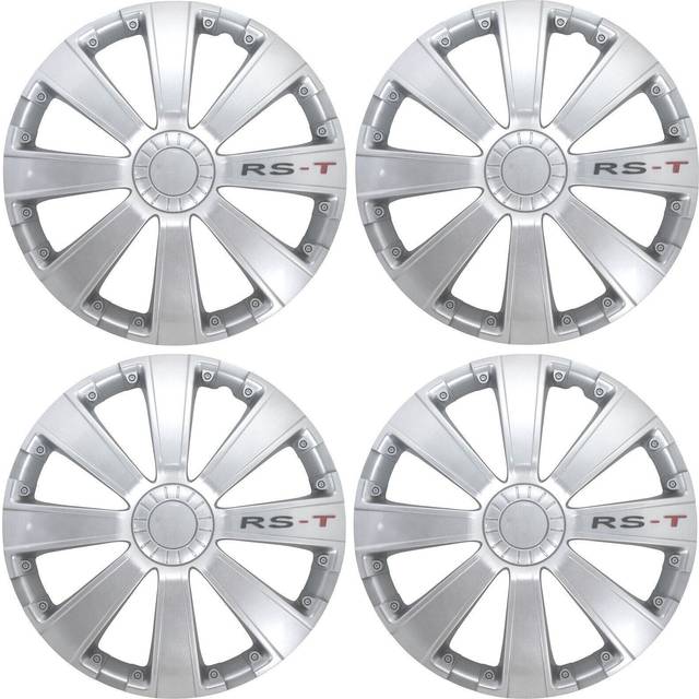 Navkapslar set RS-T 16 tum silver