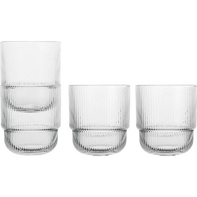 Sagaform - Blanka Vatten 4-pack - Klar