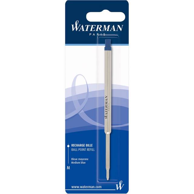Waterman Ballpoint Pen Refill, Blue, Medium