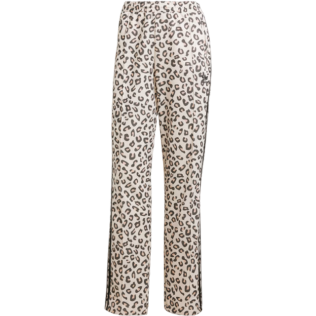 adidas Originals – Firebird – Leopardmönstrade träningsbyxor-Svart/a