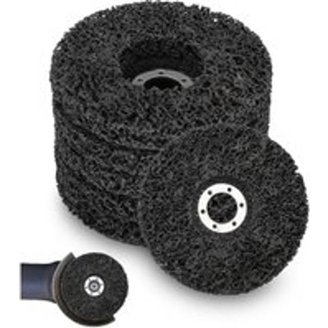 Cyslmuk - 5 Pcs Grinding Disc, 125 x 22 mm, Abrasive Disc for Angle Grinder, Abrasive Cleaning Disc csd coarse cleaning discs for Removing Rust from