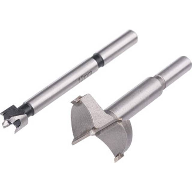 UK Drills 1 x 10.0mm Forstner Bit Wood Hole Cutter Round Shank HSS