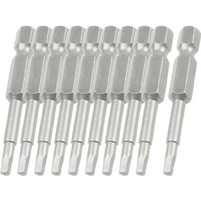 "1/4"" Quick Change Shank 2.5mm Magnetic Hex Screwdriver Bits 50mm Length 10pcs"