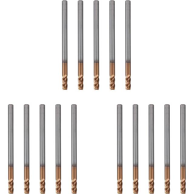 15PCS 3mm Solid Carbide Endmills Endmill D3X8XD4X50L 4Flute Side Milling Slotting Profiling Face Mill Standard Length