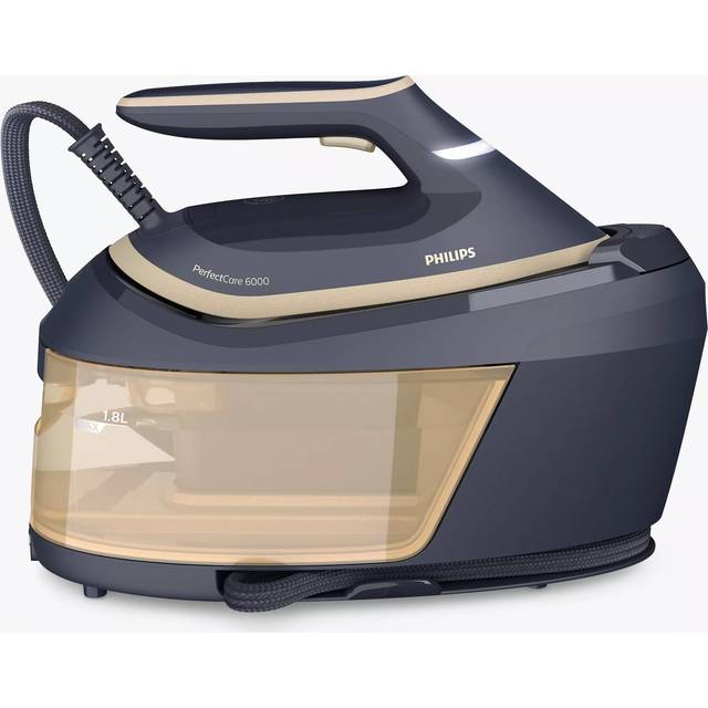 Philips PerfectCare 6000 Series PSG6066/26 SteamGlide Advanced Steam Generator Iron, Black/Gold
