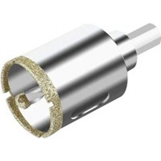 40mm Diamond Hole Saw with Centering Guide Drill Bit, Diamond Coated Tile Hole Saw, Diamond Core Drill Bit for Glass, Tile, Ceramic, Marble, Granite